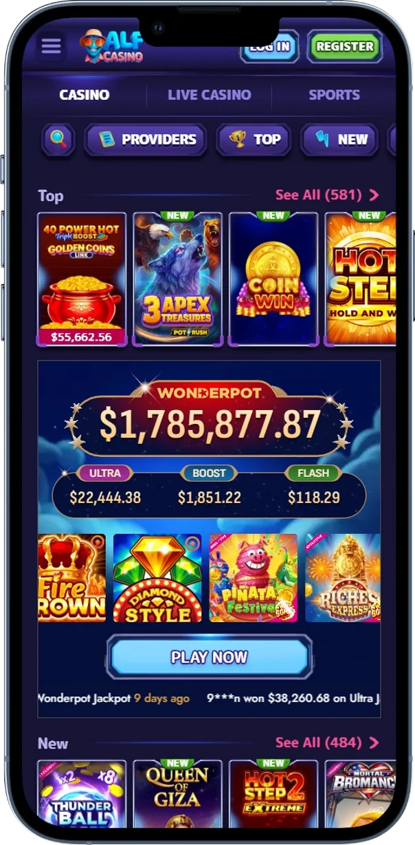 Online Games in AlfCasino