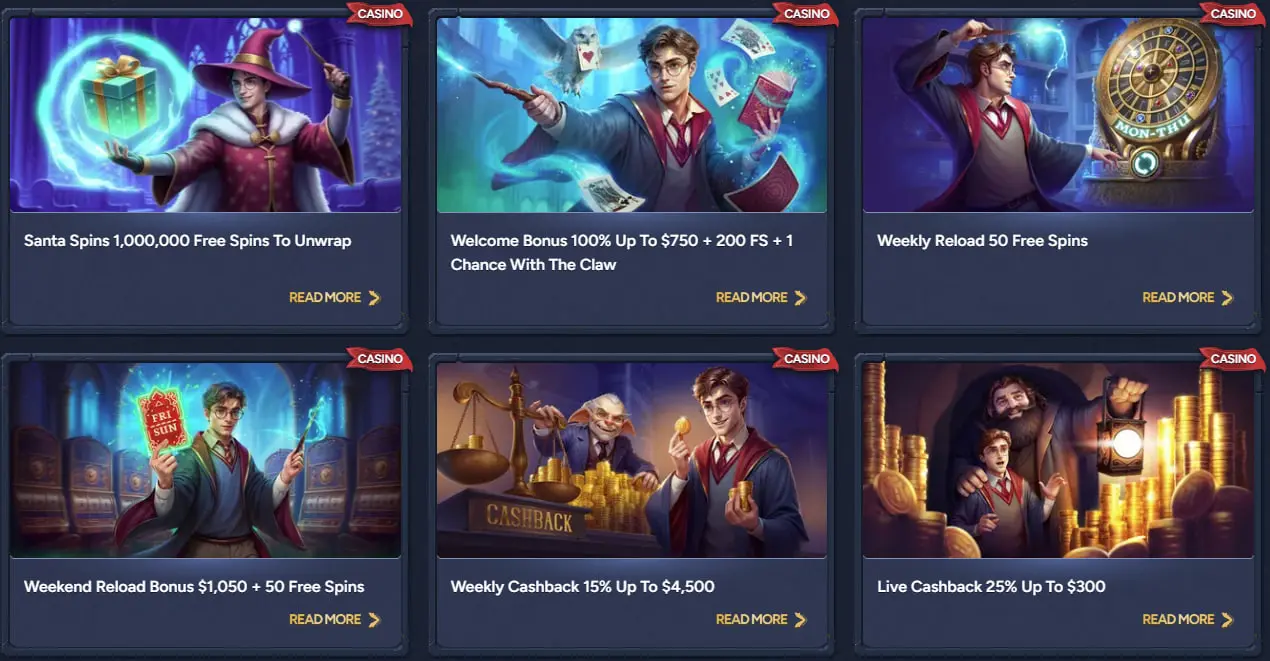Bonuses in Betwarts