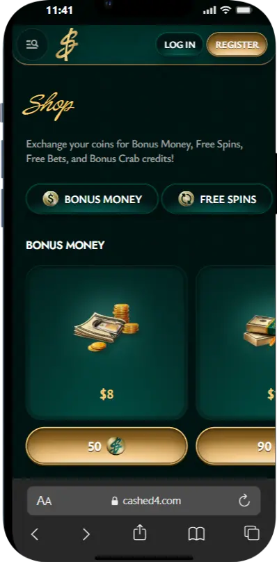 Shop Cashed