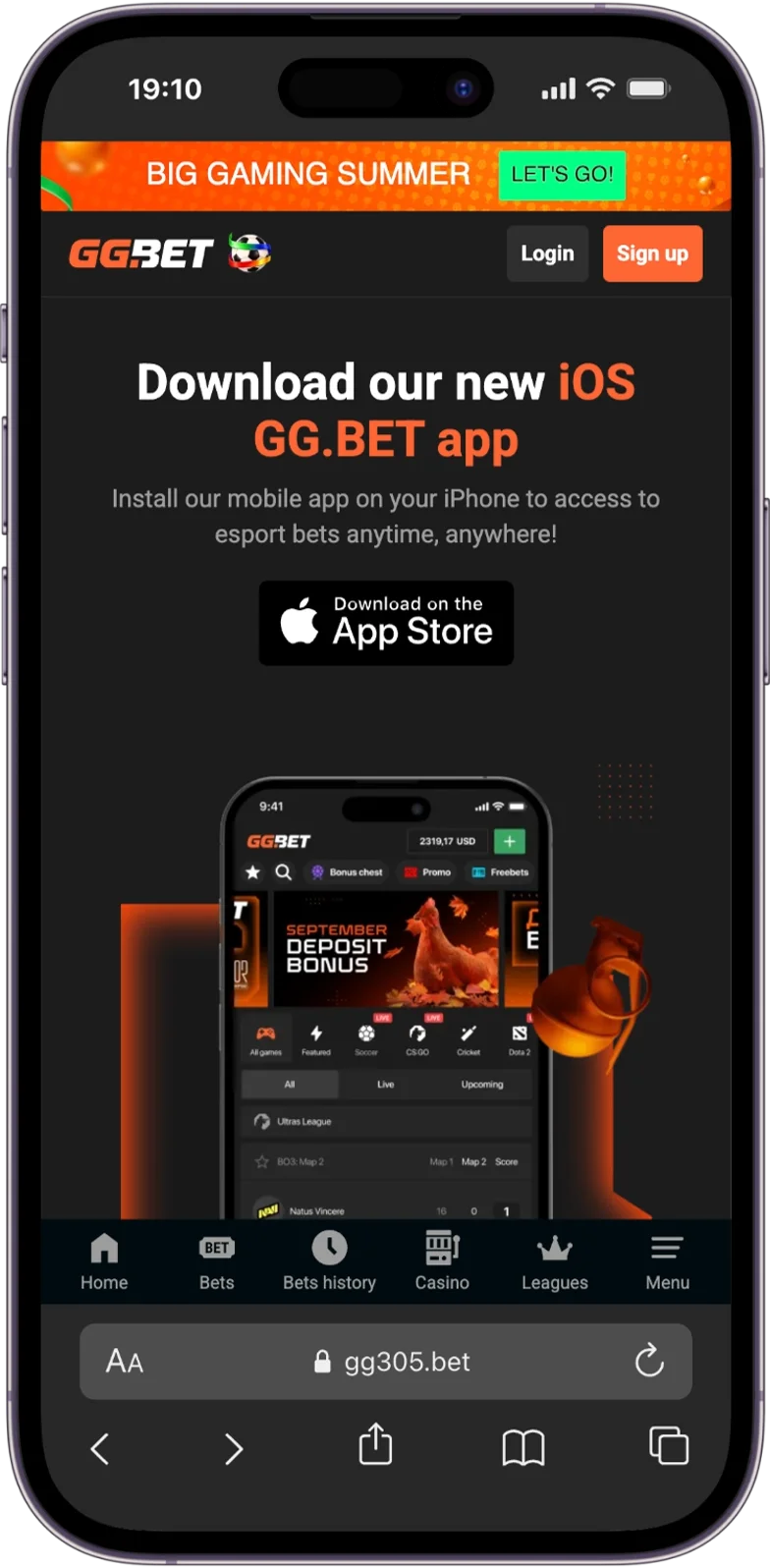Mobile App GGBet Casino
