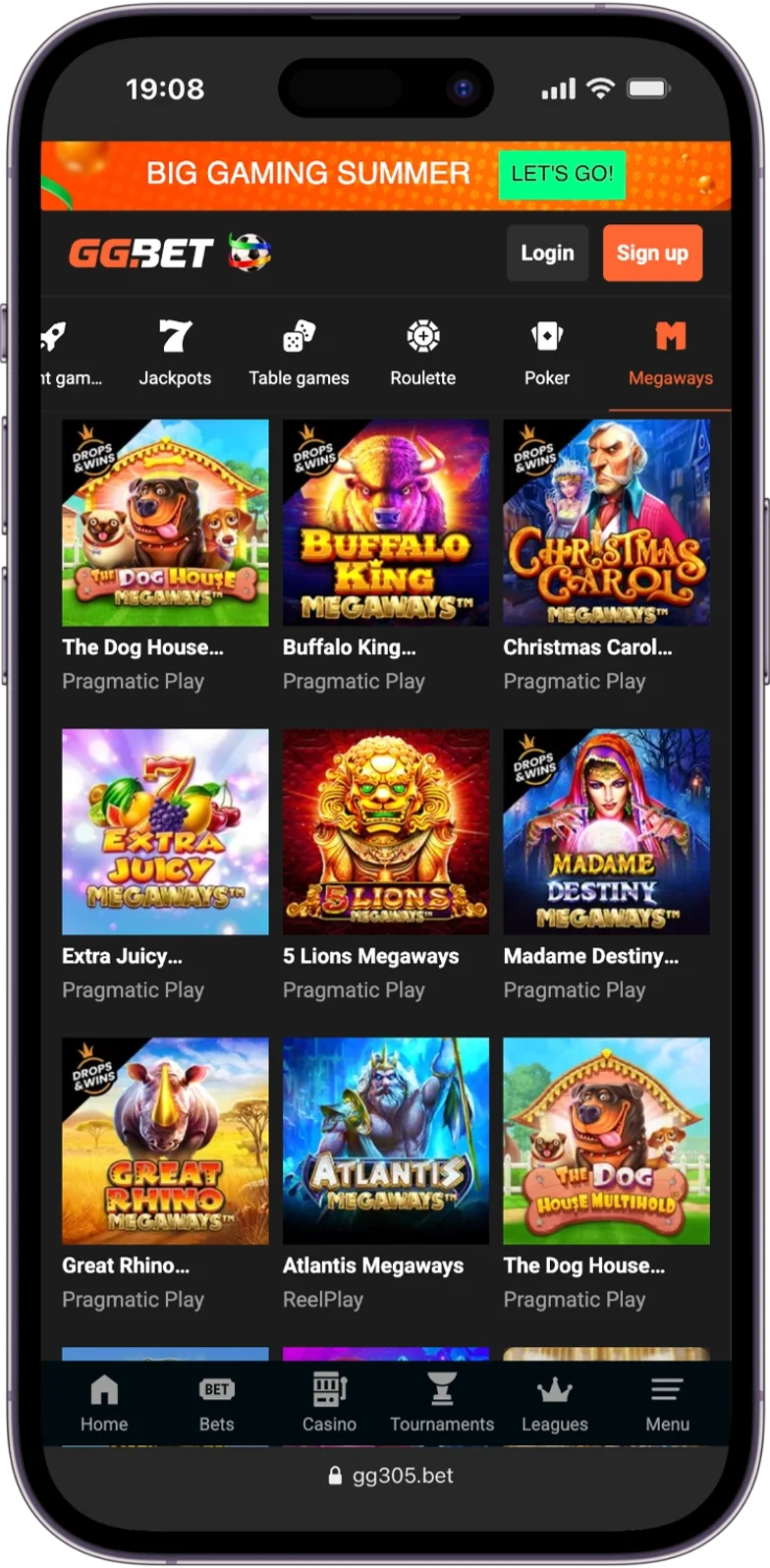 Megaways GGBet Casino