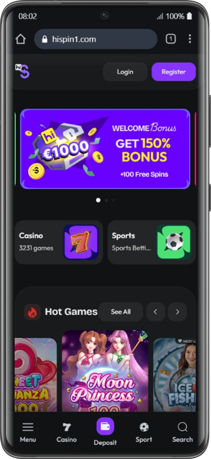 Mobile Version HiSpin