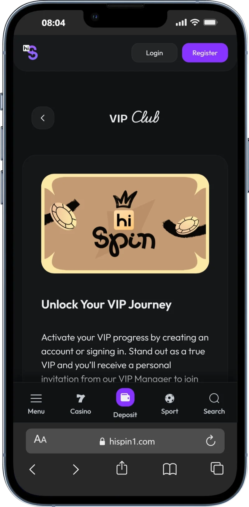 VIP Club HiSpin