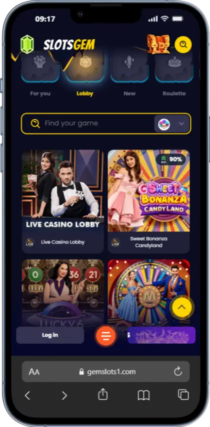 Live Games Slotsgem