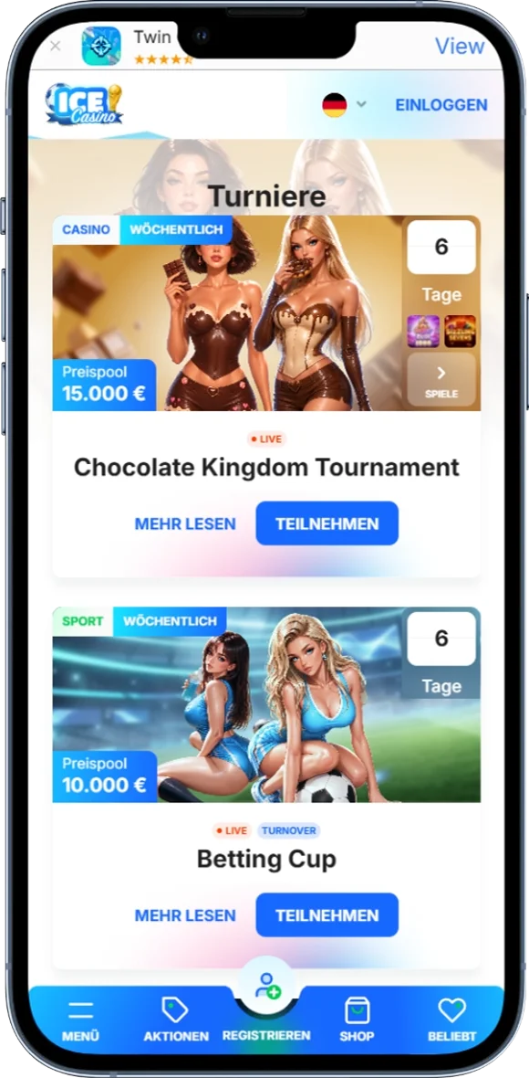 Ice Casino Turniere