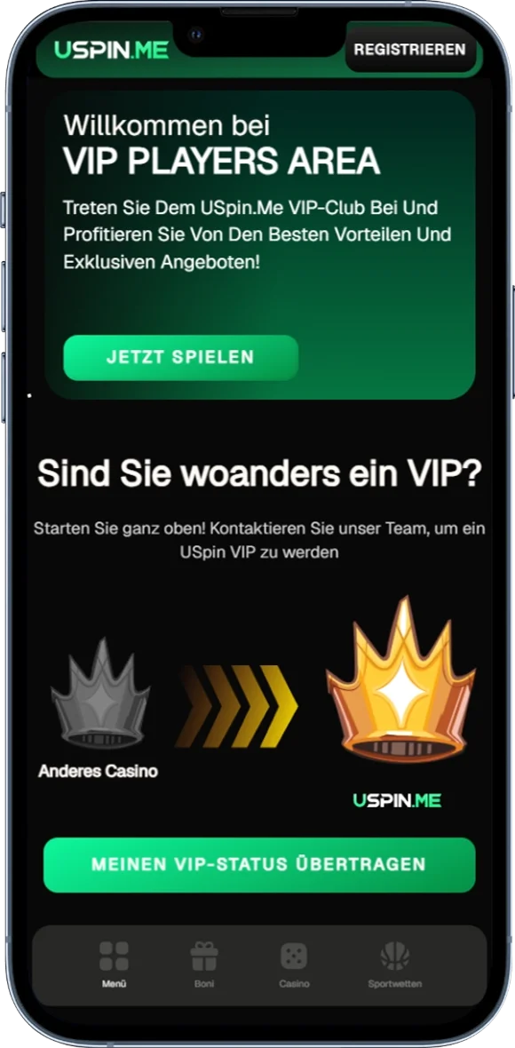VIP-Programm USpin Casino