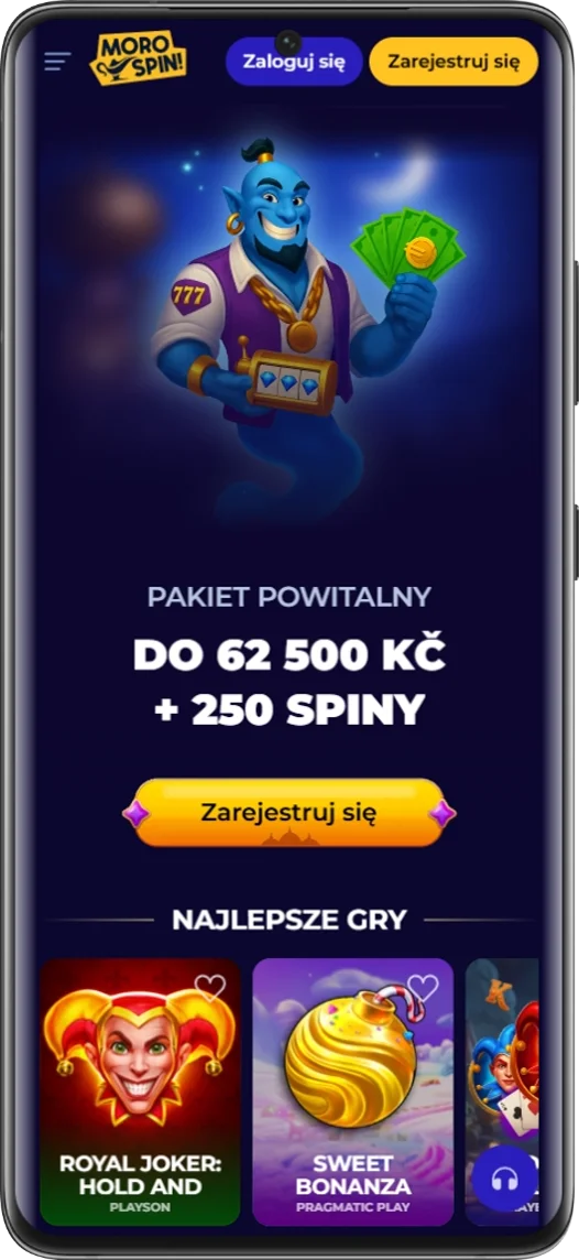 MoroSpin wersja mobilna