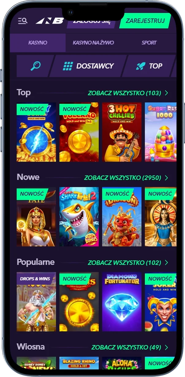 Gry online w Naobet Casino