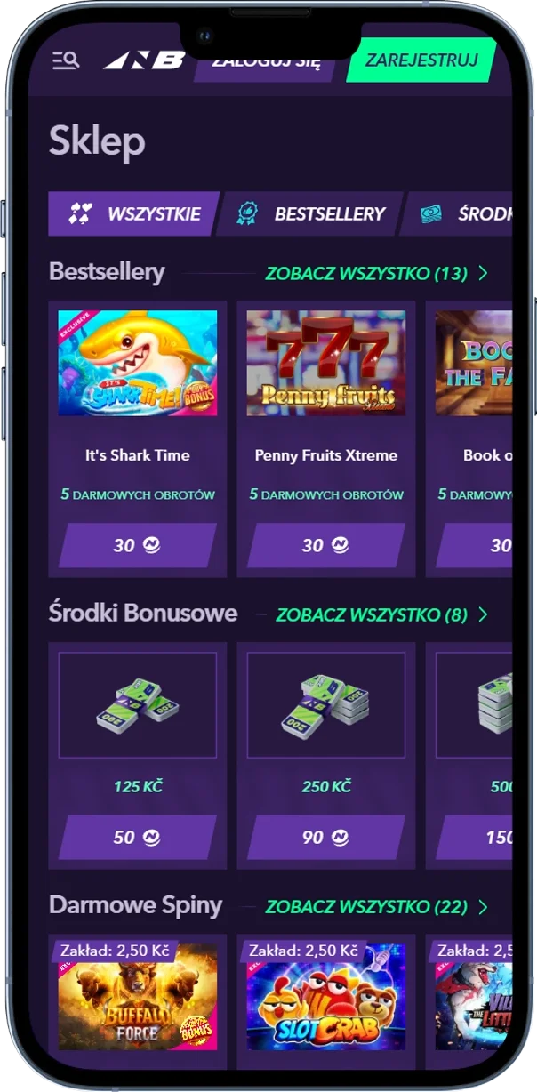 Sklep w Naobet Casino