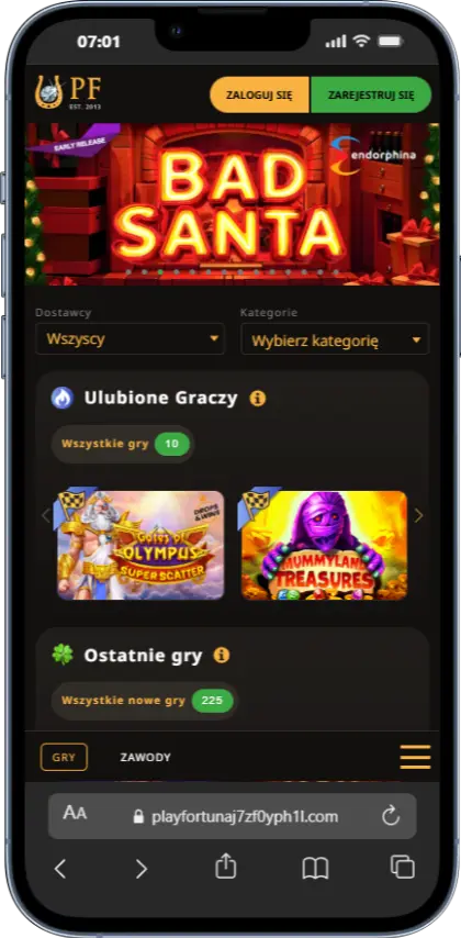 Oficjalna strona PlayFortuna