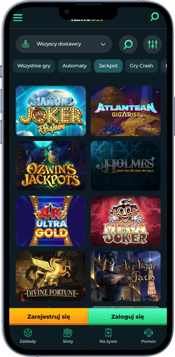Jackpoty w Rokubet Casino