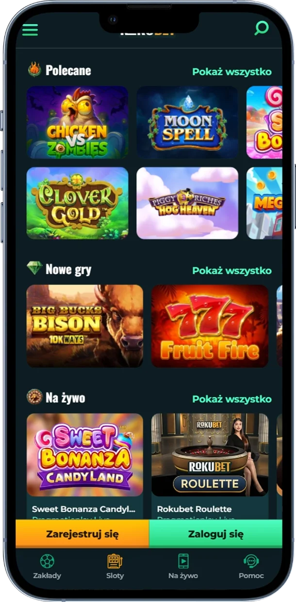 Online Games w Rokubet Casino