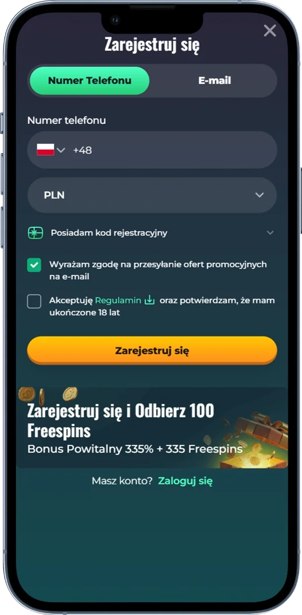 Rejestracja w RokuBet Casino