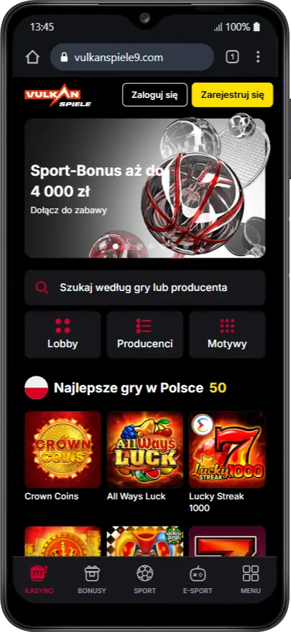 Wersja dla Android FieryPlay Casino