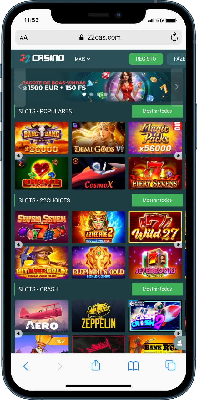22Casino casino