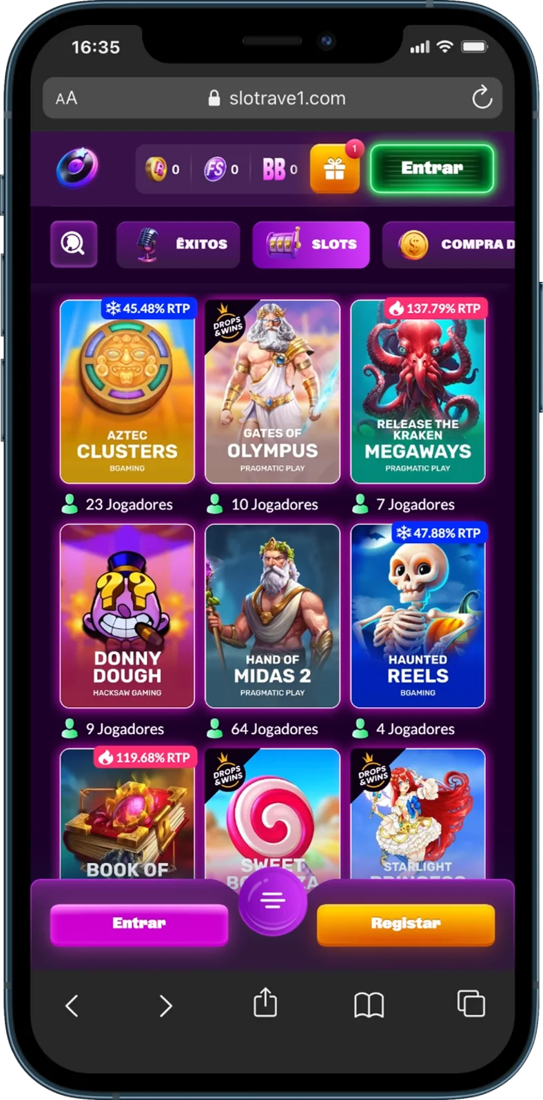 Slotrave Casino Slots