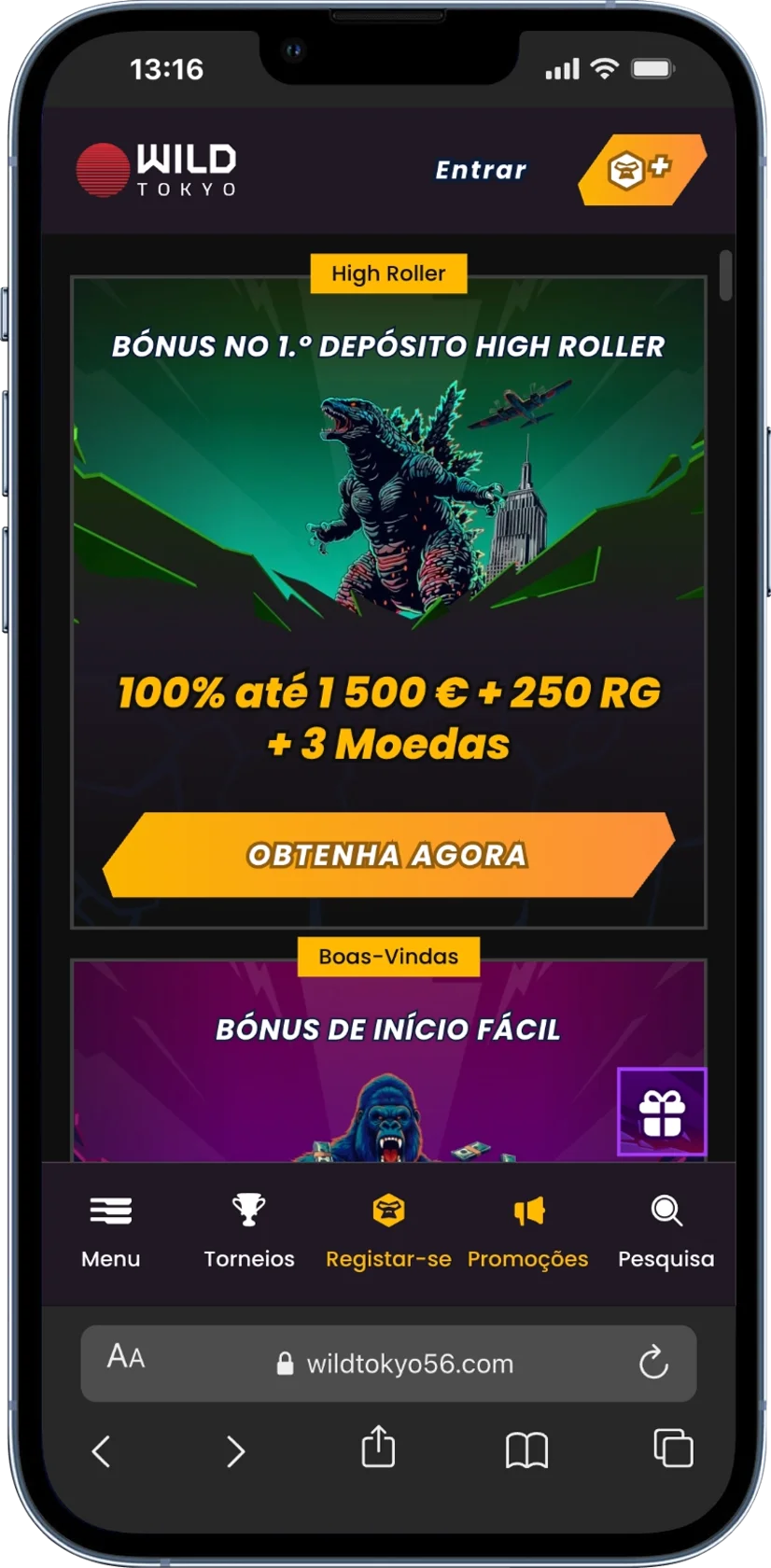 WildTokyo Casino Programa de bónus