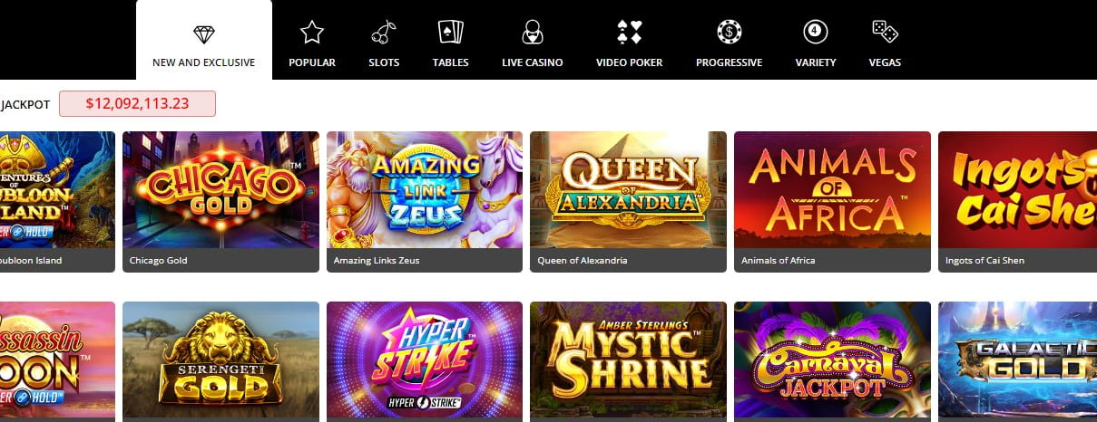 Royal Vegas games
